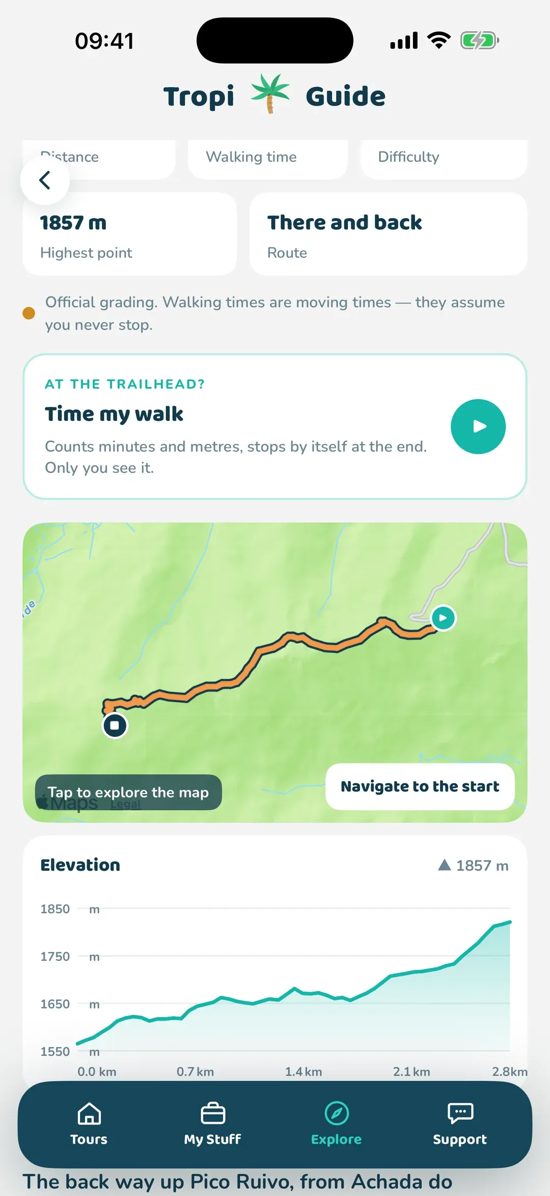 Every trail, checked every morning