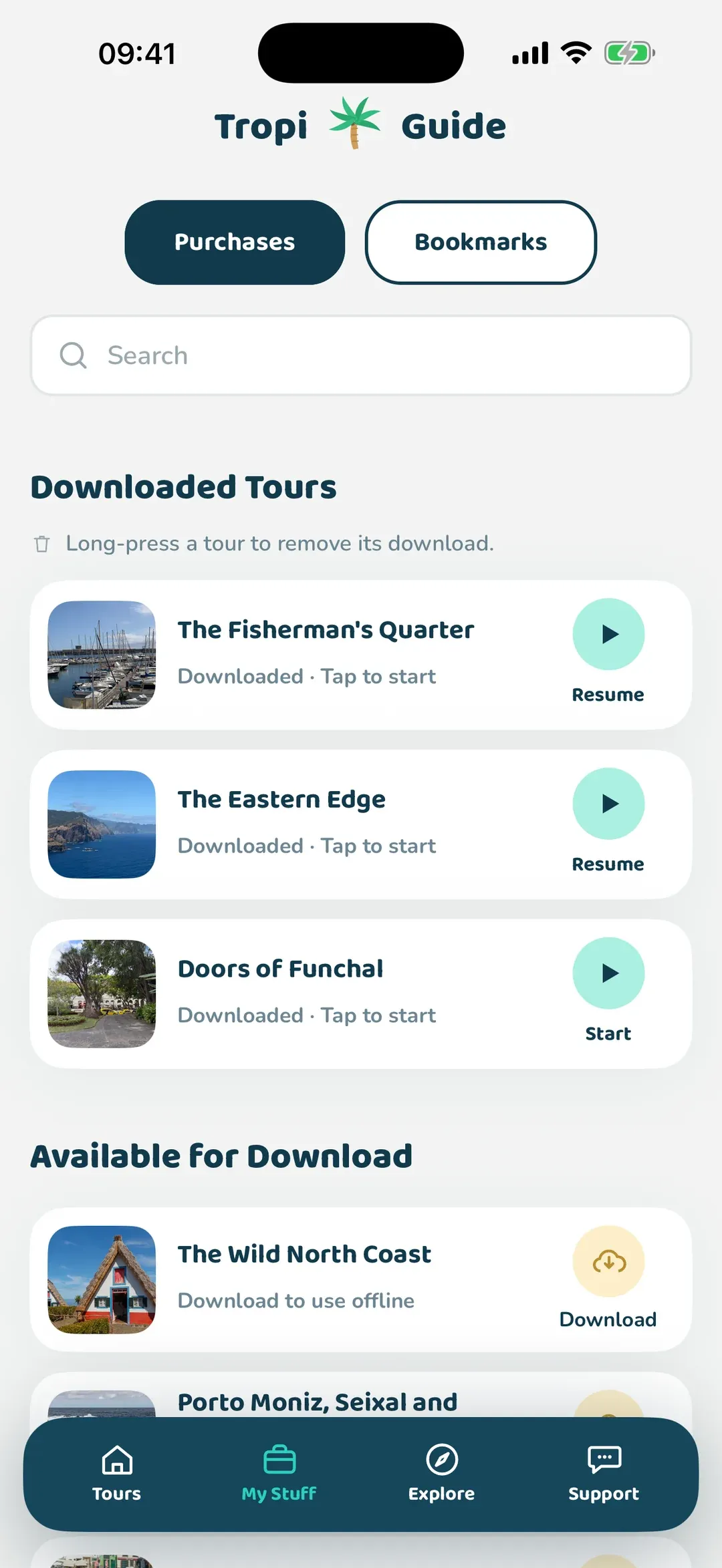 Download on wifi, then forget it